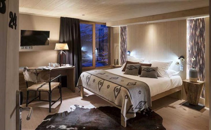 Hotel Le Taos, Tignes, Bedroom